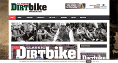 Desktop Screenshot of classicdirtbike.co.uk